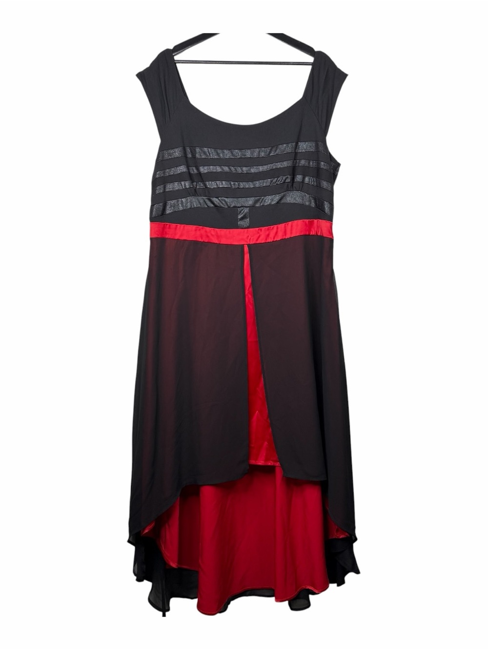 Star Wars Dress Black Red Kylo Ren Her Universe Cosplay High Low Hem Size 20